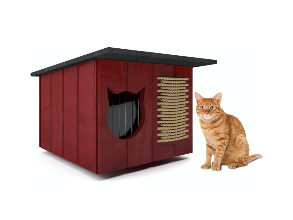 domcek-pre-macky-klasik-mahagon